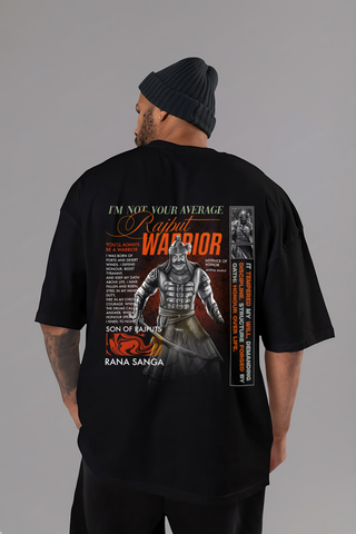 Rajput Warrior - Oversized Tee