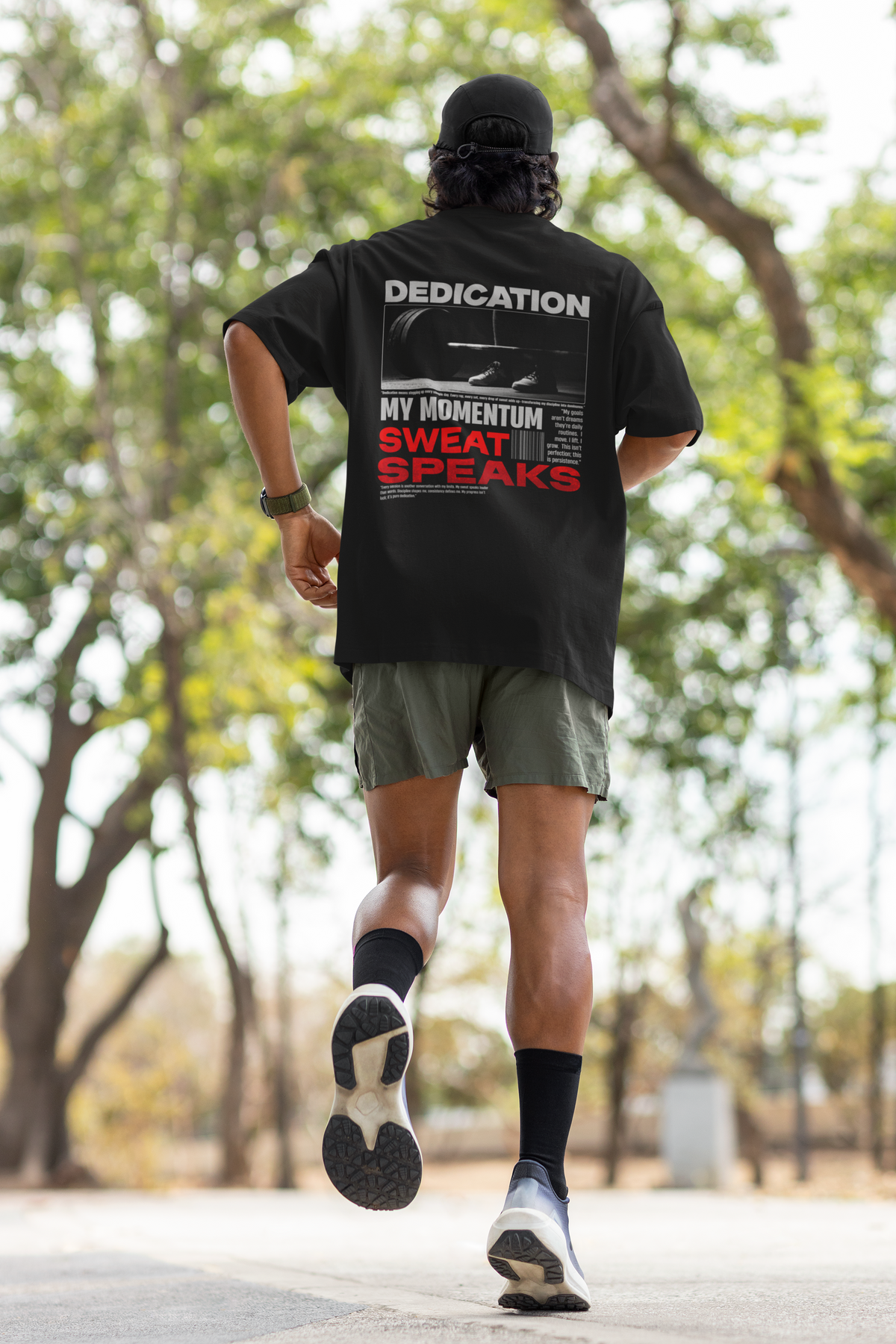 Sweat Speaks Edition - Oversized Gym Tee