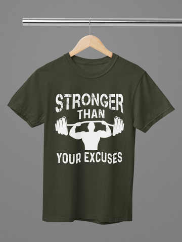 Stronger Than Your Excuses - Regular Tee