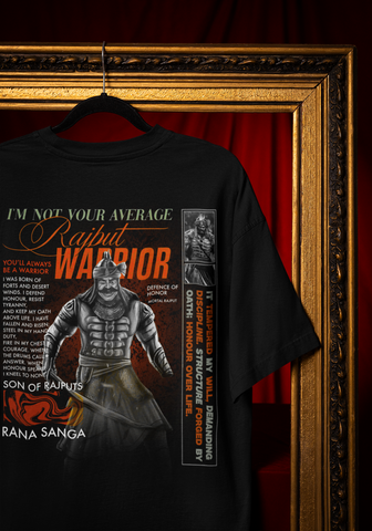 Rajput Warrior - Oversized Tee