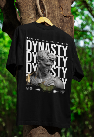 Greek Dynasty - Oversized Streetwear Tee