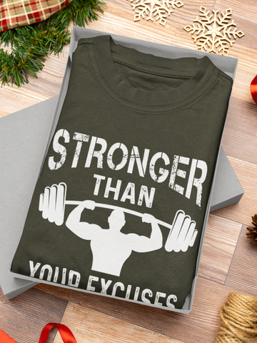 Stronger Than Your Excuses - Regular Tee